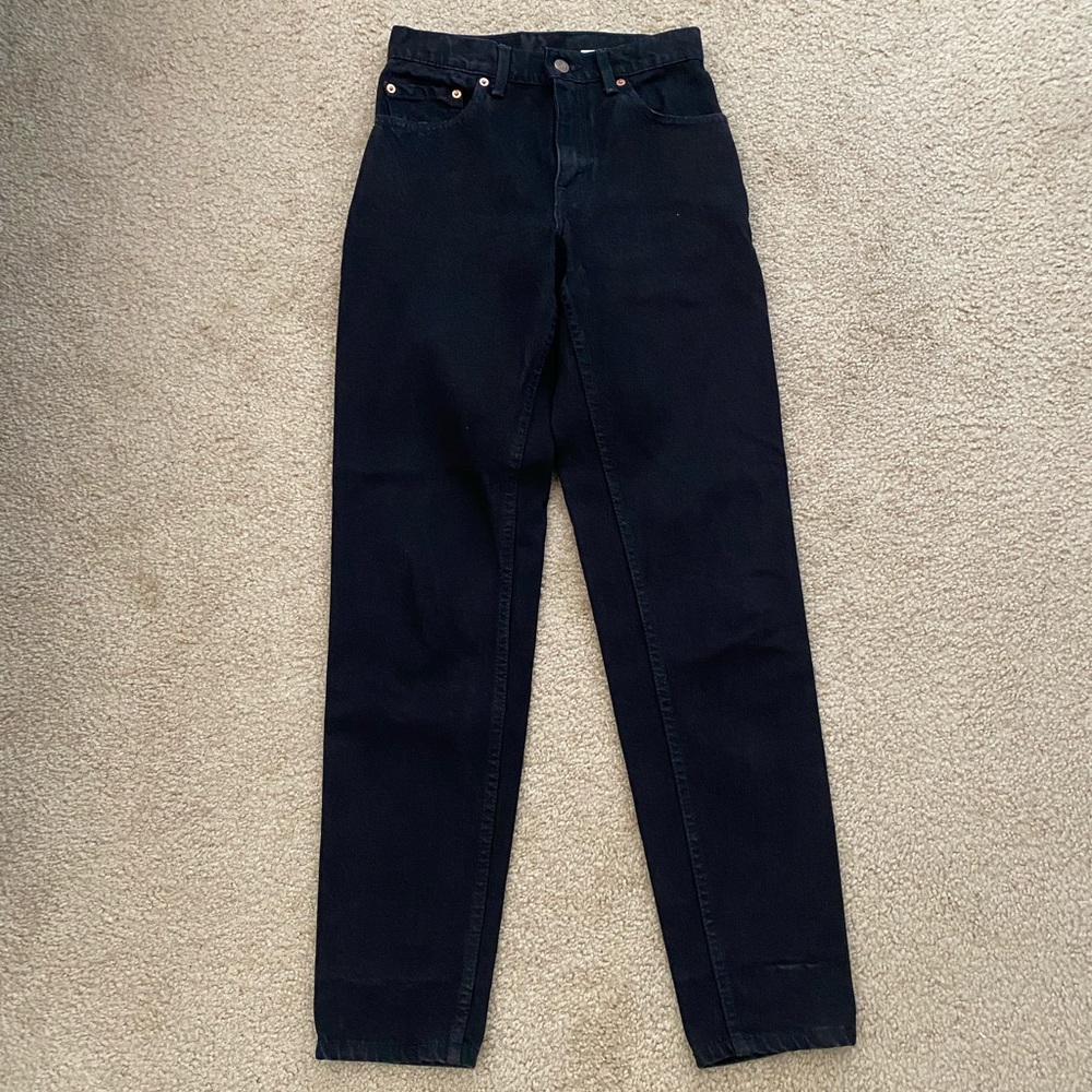 Vintage Black 550 Levis!